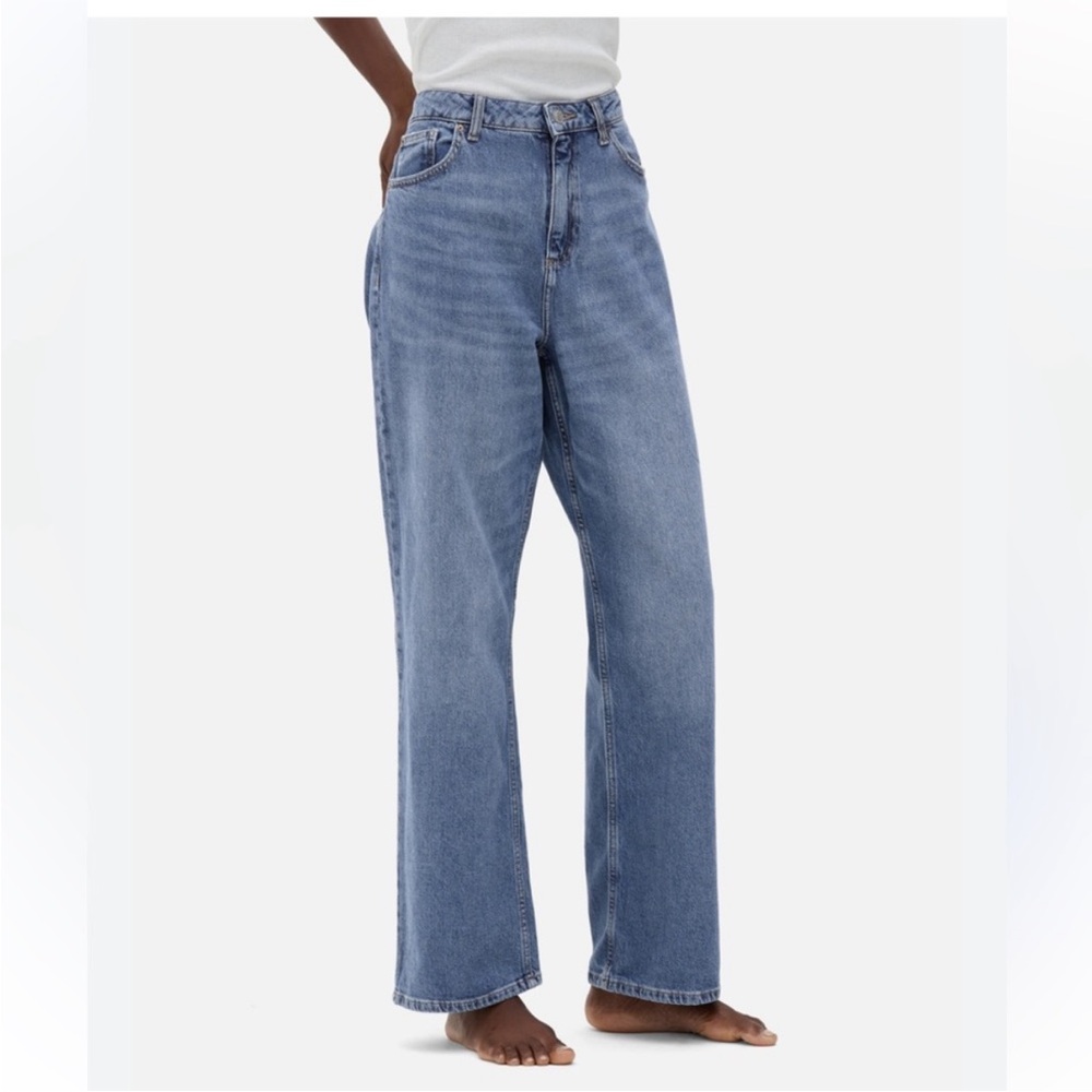 2 pairs of jeans - American Eagle Deep Indigo Artist Crop and Primark boyfriend